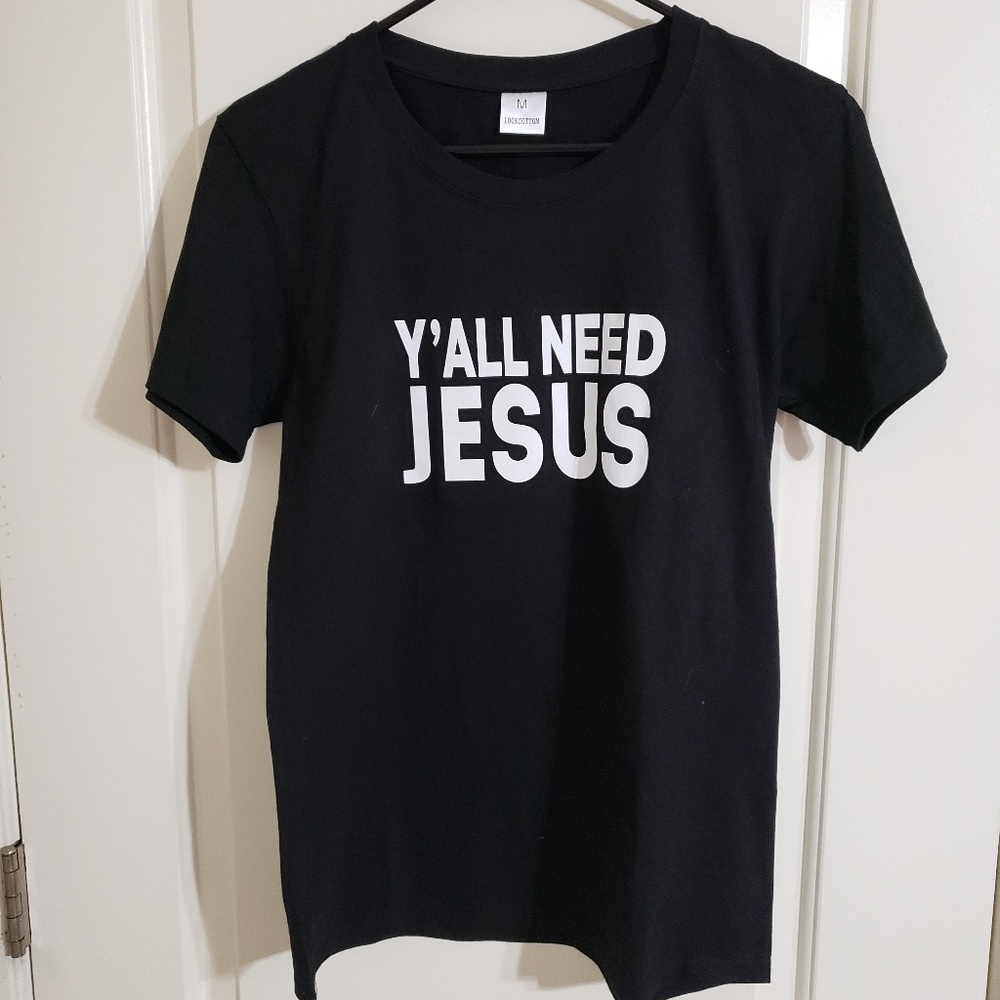 Black white T-shirt